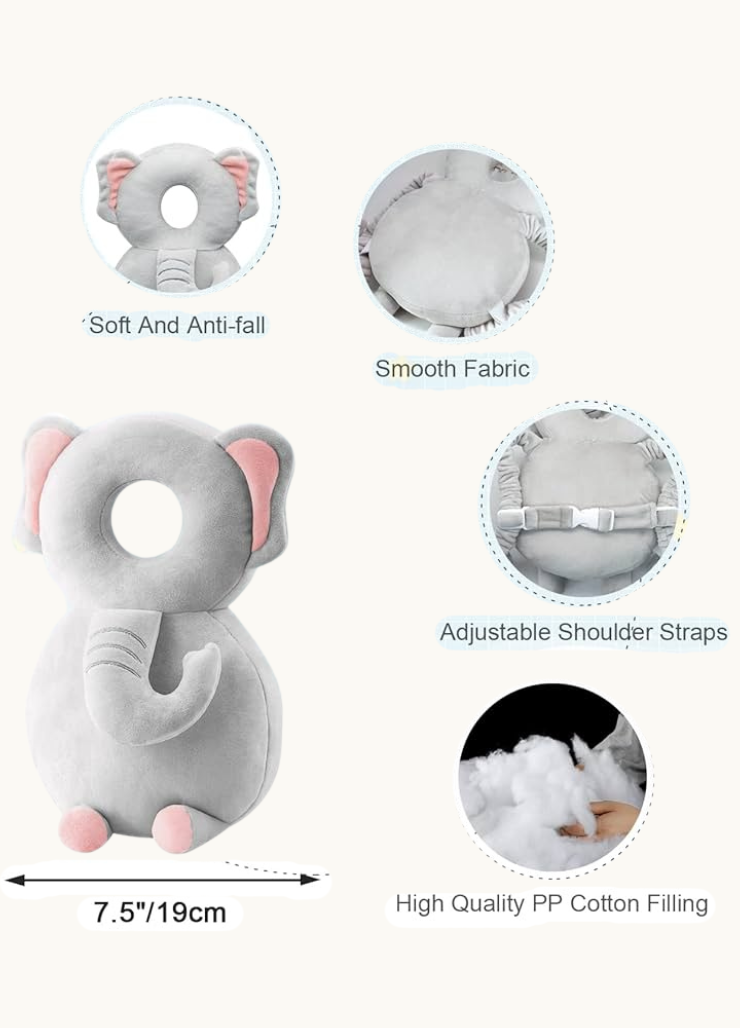 Head Protector Backpack - Elephant