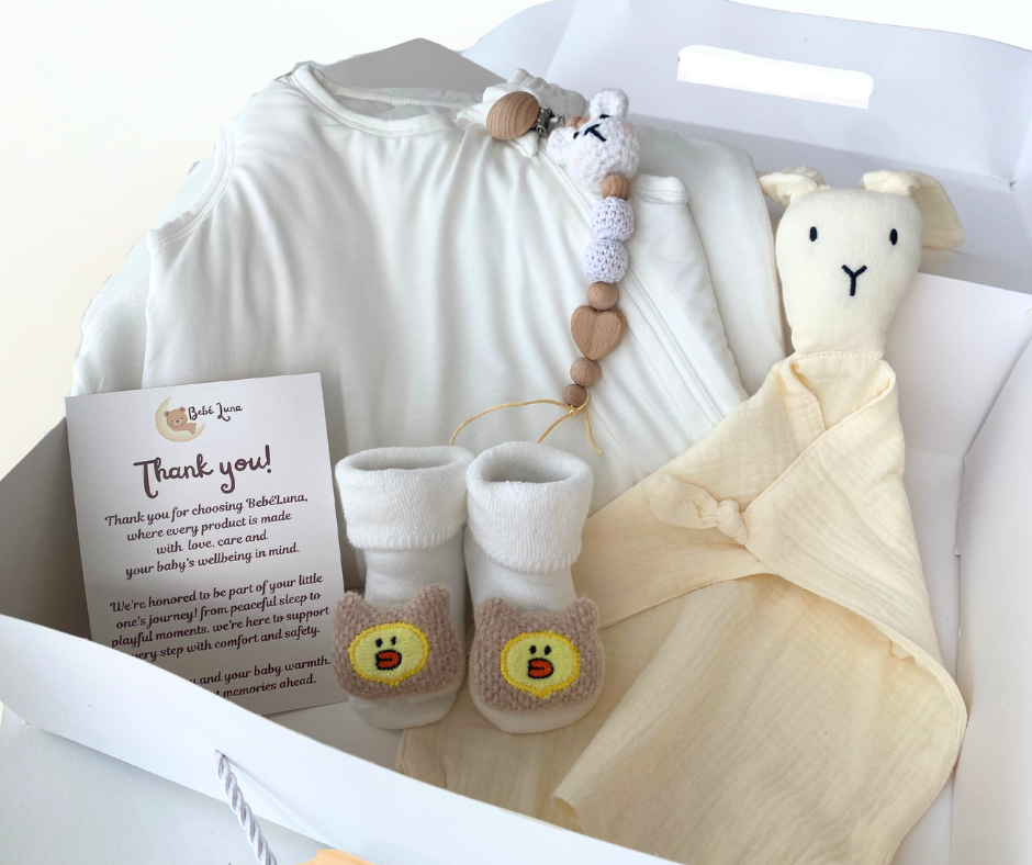 Baby Sleep Gift Set - White